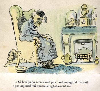 comic art by Adolphe Willette