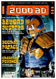 2000 AD cover, by Colin Wilson