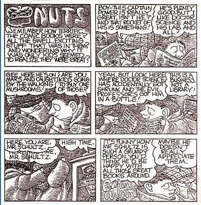 Nuts (about comics), by Gahan Wilson