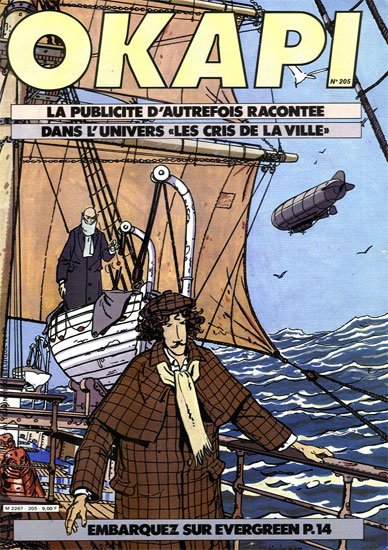 Cover for Okapi by Pierre Wininger