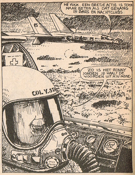 Comic art by Sander Wissing