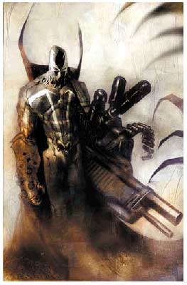 Cover for Hellspawn, by Ashley Wood