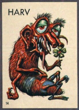 Ugly Sticker by Wallace Wood