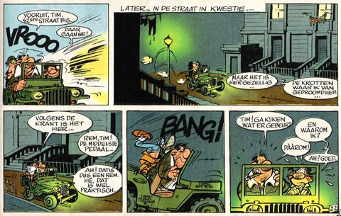 Les innomables, artwork by Didier Conrad