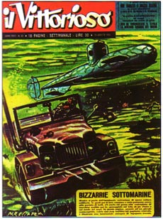 comic cover by Nevio Zeccara