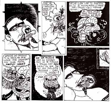 from Stripburger, by Alex Zograf (2001)