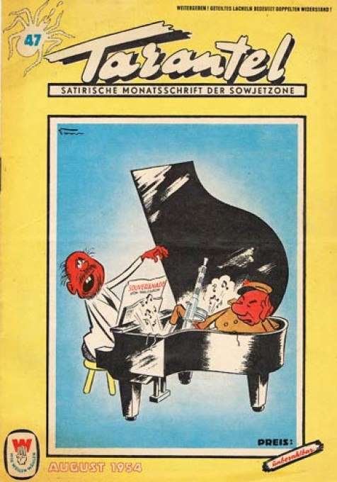 Der Tarantel in de Comiclopedia