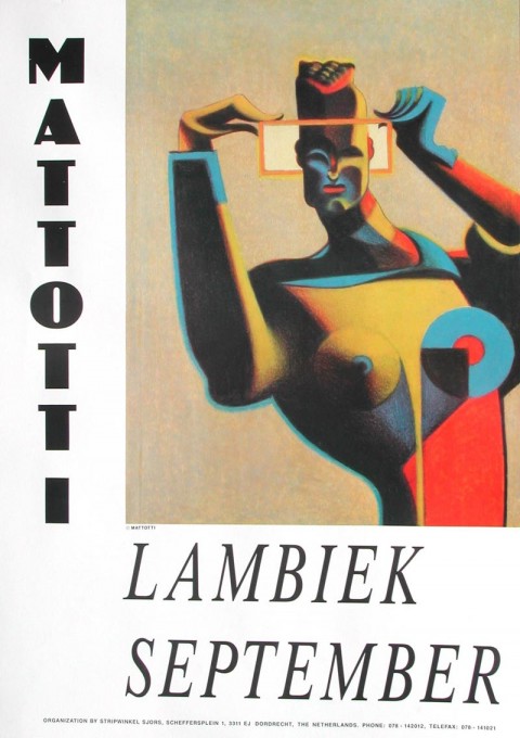 Expositie Lorenzo Mattotti (augustus 1990)