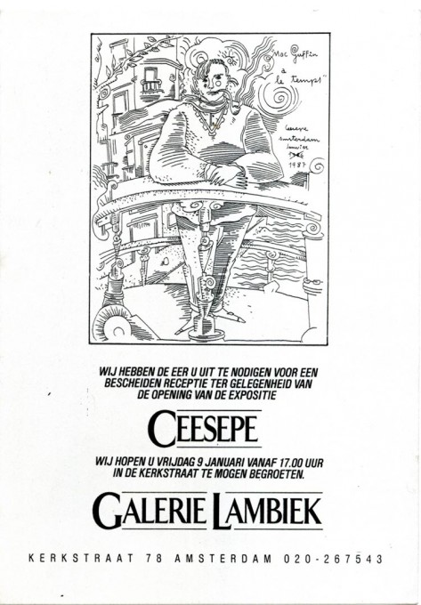 Ceesepe - Tristesses de luxe (januari 1987)