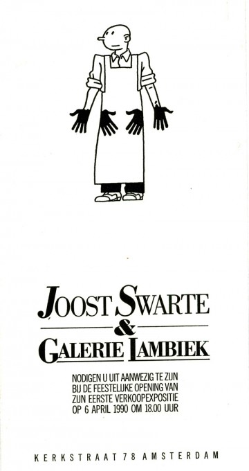 Joost Swarte expositie (april 1990)