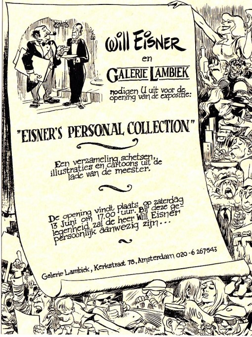 Will Eisner - Persoonlijke verzameling (juni 1992)