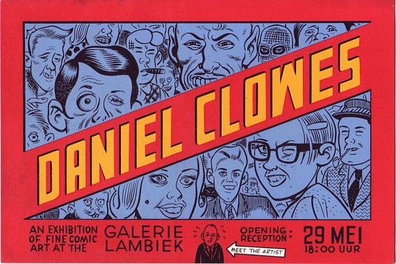 Daniel Clowes expositie (mei-juni 1997)