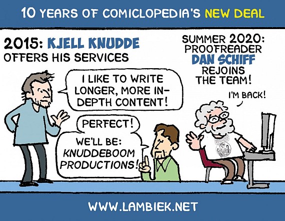 10 jaar New Deal op de Comiclopedia