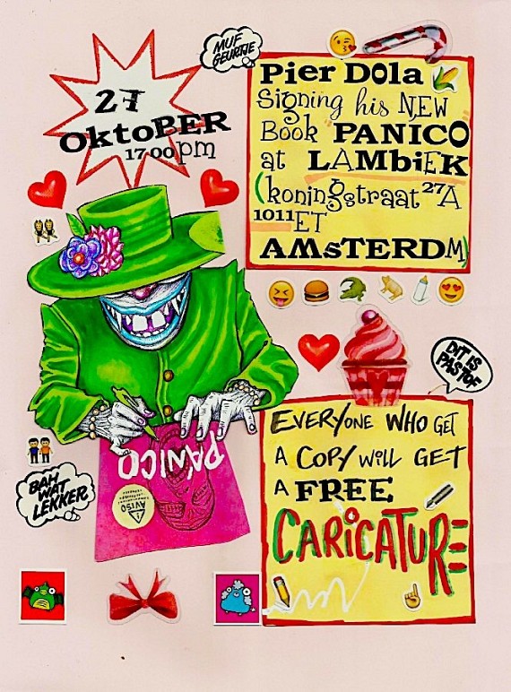 Signeersessie Pier Dola