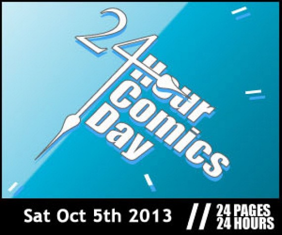 Lambiek weer gastheer 24 Hour Comic Day 2013