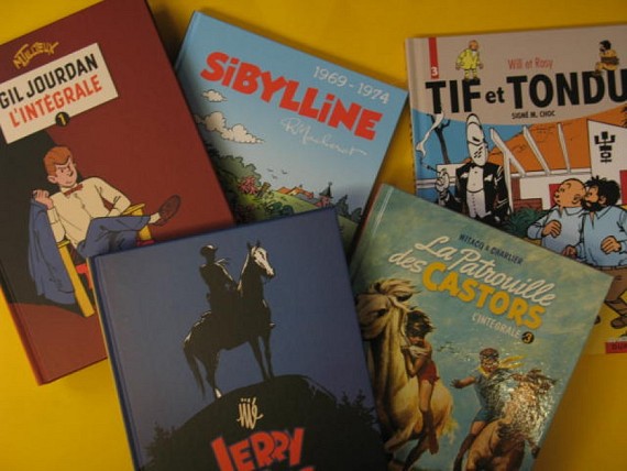 Nu in de webwinkel: Franstalige edities met pareltjes uit Robbedoes en Kuifje