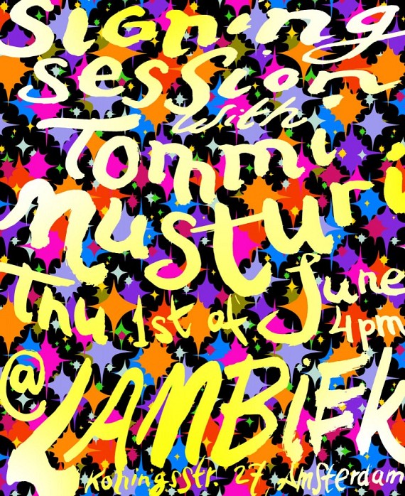 Signeersessie Tommi Musturi