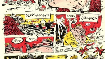 Eric Schreurs in Galerie Lambiek (september-oktober 2000)