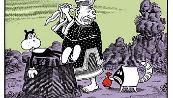 Jim Woodring expositie (mei 2000)