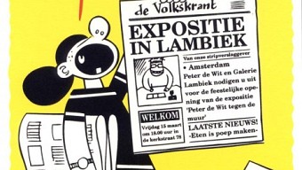 Peter de Wit tegen de muur (maart 2002)