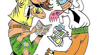 Signeersessie Charles Guthrie en Berend Vonk