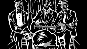 Strip en muziek performance: Kafka Band in EYE Amsterdam